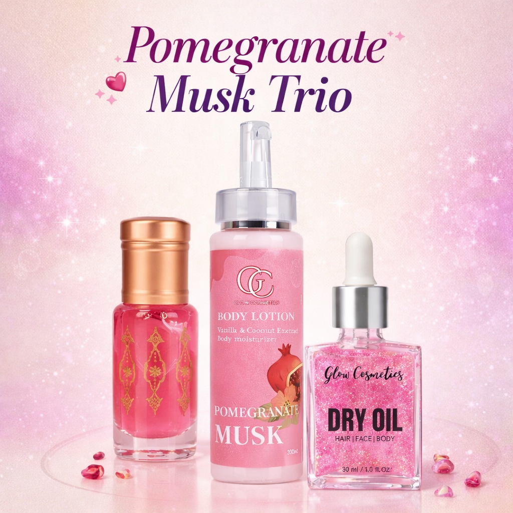 Pomegranate trio
