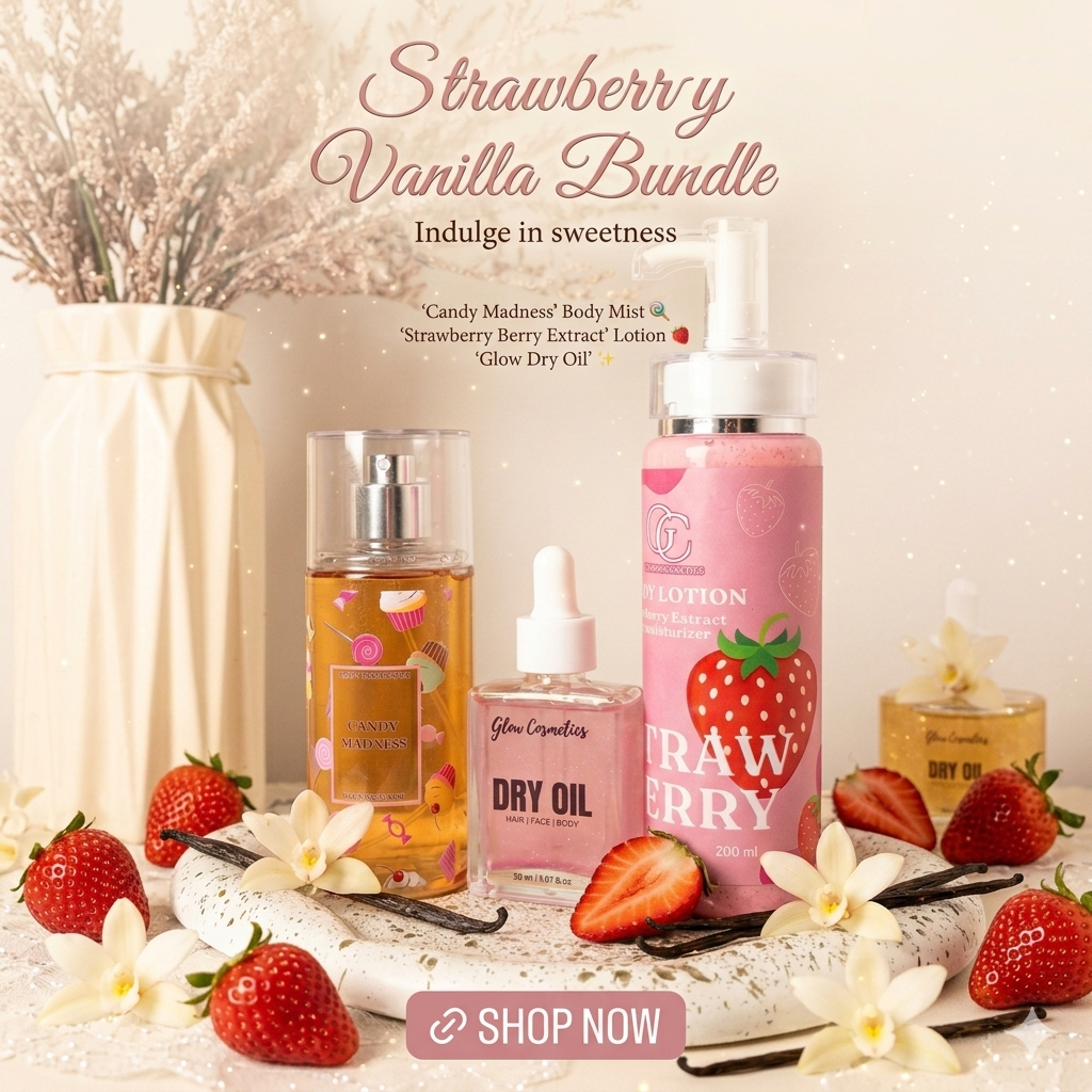 Strawberry vanilla bundle 🍓🎀